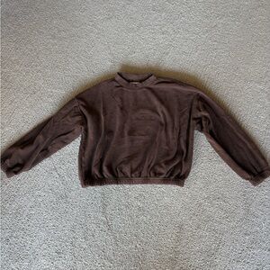 Le Bon Shoppe cotton Terry sweater - v good condition